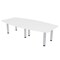 Skutchi Designs 45 in W, 96 in L, 29 in H, Engineered Wood Top, White HAR-BOT-46X93-PT-09 - alternate 1